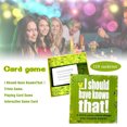 thumbnail image 3 of Jeu Trivia Carte de Souper Amusante pour Questions de Table Choses Que Tu Devrais Savoir Ados, 3 of 9