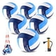 thumbnail image 1 of Juego de 6 pelotas de voleibol ELKCIP, tamaño 5, suaves e impermeables, 1 of 6