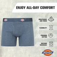 thumbnail image 5 of Dickies Men's Cotton Boxer Briefs – 5-Pack, Ultimate Comfort & Durability for All-Day Wear, 5 of 7