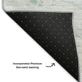 thumbnail image 3 of Addison Rugs Mayfield Washable Transitional Abstract Teal Rectangle Rug, 8' x 10', 3 of 6