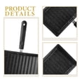 thumbnail image 2 of SWETRACE Nonstick Griddle Pan for Outdoor Cooking and Grilling, Iron Material, Assorted Colors, 1 Piece, 2 of 6
