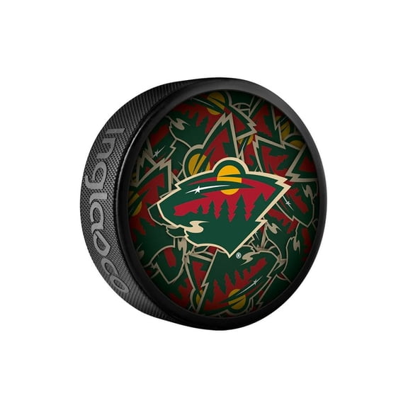 Wild Officially Licensed Clone Design Hockey Puck