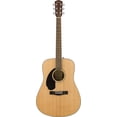 thumbnail image 2 of Fender CD-60S Solid Top Dreadnought Acoustic Guitar, Left Handed - Natural w/ Gig Bag, 2 of 8