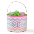 thumbnail image 2 of Personalized Pink Easter Bucket Bag – Monogram, 2 of 2