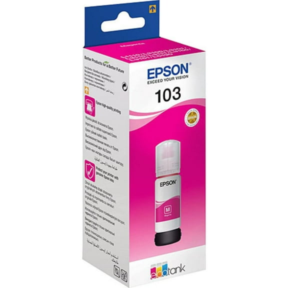 Epson EcoTank 103 Original Ink Bottle, Magenta