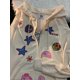 thumbnail image 2 of Autumn and winter thin sweatshirt womens hooded heavy embroidery back strip double layer hood trend, 2 of 5