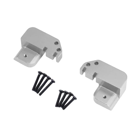 2 Pieces RC Link Mount Tie Rod Fastener Aluminum Alloy Material for 1/12 Remote Control Car Upgrade Accessory