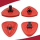 thumbnail image 1 of Base de repuesto de fregona giratoria - Funda de base de plástico con cubierta de cabeza de fregona triangular giratoria Likrtyny Para estrenar, 1 of 6