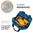 thumbnail image 4 of Sea Turtle Pattern Lunch Bag Reusable Insulated Tote Box Leakproof Thermal Cooler For Office Work Shopping Picnic Camping Or Travel, 4 of 7
