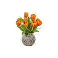 thumbnail image 1 of Arreglo Artificial Tulipán Casi Natural con Jarrón 15 cm, 1 of 1