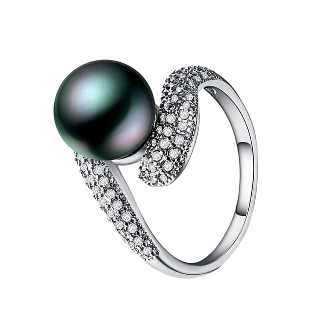 unbranded Anillo De Para Mujer En Con Y Zirconia