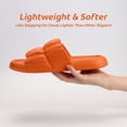 thumbnail image 6 of Luxtrada Pillow Slippers Cloud Slides for Women Men EVA Sandals Summer Non-Slip Open Toe Slippers Soft Cozy House Slippers for Indoor Outdoor, 6 of 10