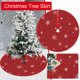 thumbnail image 5 of Adornos navideños, falda para árbol de Navidad de 35 pulgadas, decoración para la base del árbol de Navidad, falda para árbol para fiesta de Feliz Navidad, decoración de copos de nieve navideños, fald, 5 of 6