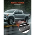 thumbnail image 2 of VEVOR Running Boards, 6 Inches Side Steps Compatible with 2005-2023 Toyota Tacoma Double Cab, Black Carbon Steel Nerf Bars, 550 lbs Load Capacity, Wide Non-Slip Hollow Surface with Rustproof Coating, 2 of 9