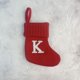 thumbnail image 1 of Adorno navideño de lana con letras de Lisbinx, adorno navideño con letras y dulces, 1 of 7