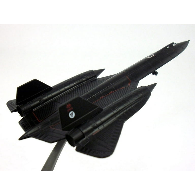 Lockheed SR-71 Blackbird Spy Plane 1/200 Scale Diecast Metal Model