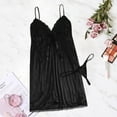 thumbnail image 2 of Sleepwear for Women Tank Nightgown Chemise Racerback Sleeveless Sleep Dress, 2 of 7