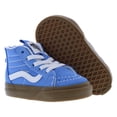 thumbnail image 4 of Vans Sk8 Hi Zip Infant/Toddler Shoes Size 10, Color: Gum Azure Blue, 4 of 5