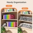 thumbnail image 6 of Transparent Expandable Plastic File No Divider Document Holder Receipt Paper Office, 6 of 9
