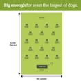 thumbnail image 3 of Bolsas para excrementos Pogi's Pet Supplies, 50 rollos (750 bolsas) y 2 dispensadores, 3 of 6