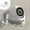 Clear, variant on CuiLiyq No Drilling Security Camera Wall Mount, Plastic Bracket for Home Monitor and Mini Speaker, Adhesive Installation with Ventilation Holes (White)