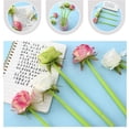 thumbnail image 5 of Giaone Pack of 3 Novelty Rose Flower Gel Ink Pens Black Refillable Signature Pen 0.5mm, 5 of 14