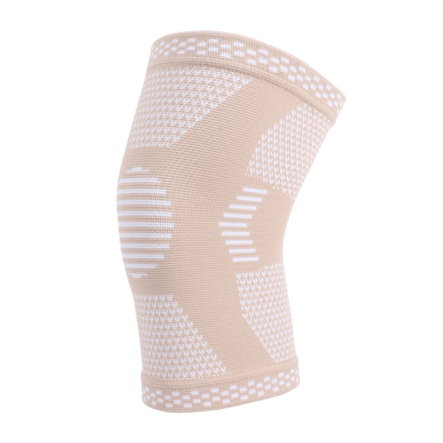 Knee Brace for Sports – Compression Knee Sleeve with Shock Absorption, 3D Knit Breathable Knee Support for Running Basketball Gym, Non Slip Silicon Grip Daily Wear