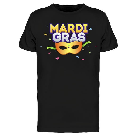 Text For Carnival And Mask T-Shirt Men -Image by Shutterstock, Male Small