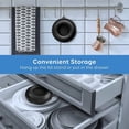 thumbnail image 3 of TidBay Electric Pressure Cooker Lid Stand Silicone Holder Storage Rack Kitchen Gadget, 3 of 7