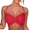 Red, variant on Hilor Women's Bikini Tops Criss Cross Bathing Suit Top Sexy Push Up Swimsuit Top