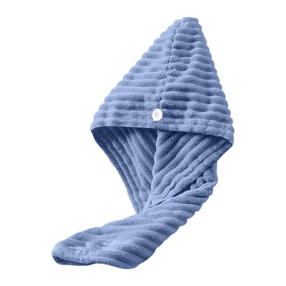 YATLTE Microfiber Hair Drying Towel, Extra Thick Super Absorbent Hooded Hair Towel for Women Long Wet Hair, Anti Frizz Super Absorbent Hair Towel Wrap for All Hair Types