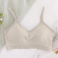 thumbnail image 2 of Sports Bras for Women Lace Back Breathable Support Push Up Bra Push Up Bra Yellow M, 2 of 5
