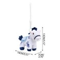 thumbnail image 2 of Colorful Lucky Horse Ornament for Lunar New Year and Festive Decor, Embroidered Foal Hanging Charm with Bead Tassel, Ideal for Celebrations, Car, or Gift-Giving, 2 of 5