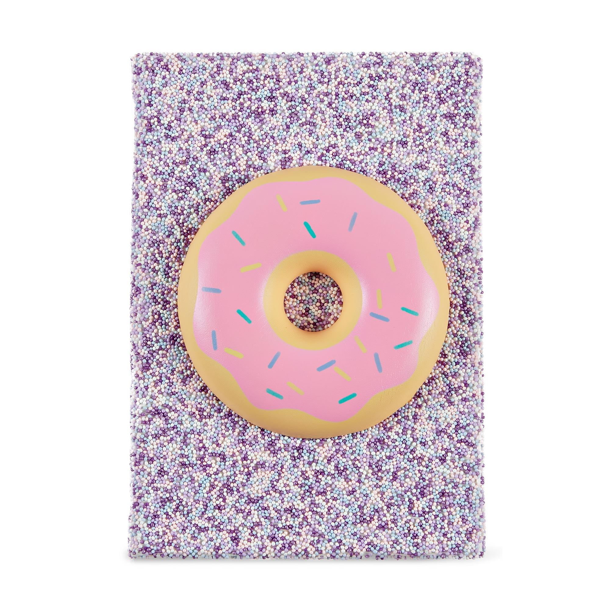 Pen+Gear Journal, Doughnut and Sprinkles, 240 Ruled Pages,PU material