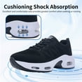 thumbnail image 2 of JOYFON Women Running Shoes Tennis Athletic Sneakers Cushioned Non Slip Lightweight Walking Shoes BlackWhite Size 7.5, 2 of 5