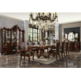 thumbnail image 3 of ACME Picardy Double Pedestal Dining Table with Removable Leaf in Honey Oak Wood, 3 of 5