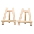 thumbnail image 3 of CTIRCHIU 2 Pcs Chevalet pour Enfants Bois Beige Plateau Réglable pour Présentation à la Maison, 3 of 7