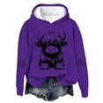 thumbnail image 2 of Uootdi Highland Cow Hoodies for Women Cute Funny Graphic Long Sleeve Sweatshirt Cowgirl Plus Size Clothes for Women Y2K Gift Cow P, 2 of 2