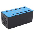 thumbnail image 3 of Estación de carga USB WLXA5B de 10 puertos, concentrador de carga rápida USB inteligente multipuerto de 100 W, 100-240 V (enchufe de EE. UU.), 3 of 12