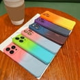thumbnail image 4 of Magnetic for iPhone 12 Pro Max Case, Compatible with MagSafe,Full Camera Lens Protector Cute Soft Silicone Anti-Drop Shockproof Gradient Case for Women Man （Purple Gray）, 4 of 11