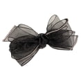 thumbnail image 1 of Barrette Net Yarn Black 1Set 5.1X3X1In, 1 of 1