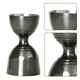thumbnail image 3 of Jigger: 1 oz 2 oz de acero inoxidable Jigger doble para cóctel con medidas en el interior: herramienta de medición para camareros, 3 of 5