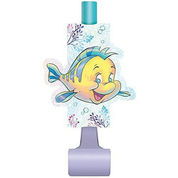 Disney Ariel Party Blowouts, 8 Ct.