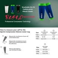 thumbnail image 2 of Calf Compression Sleeves Men Women - Leg Compression Sleeve Footless Socks - Shin Splint Relief Fitness Running, 2 of 7