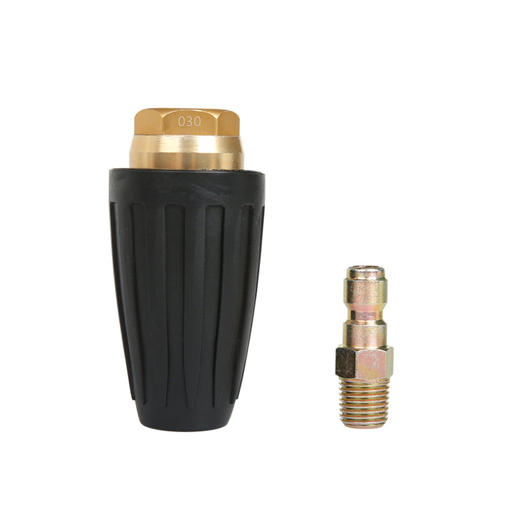 High Pressure Washer Rotating Turbo Nozzle Spray Tip 2.55 GPM 3600PSI