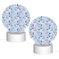thumbnail image 2 of Daiia Animal Pattern Acrylic Night Light, LED Touch Light, Bedroom Night Light, Soft Glowing Lamp Perfect Gift for Mother's Day, Birthday, or Christmas, 2 of 9