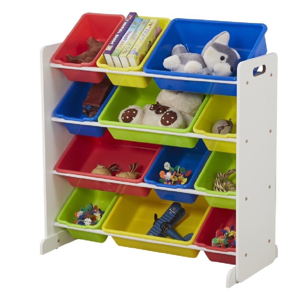 White/Pink Bins Details about   Delta Children Deluxe Multi-Bin Toy Organizer With Stora Bins 