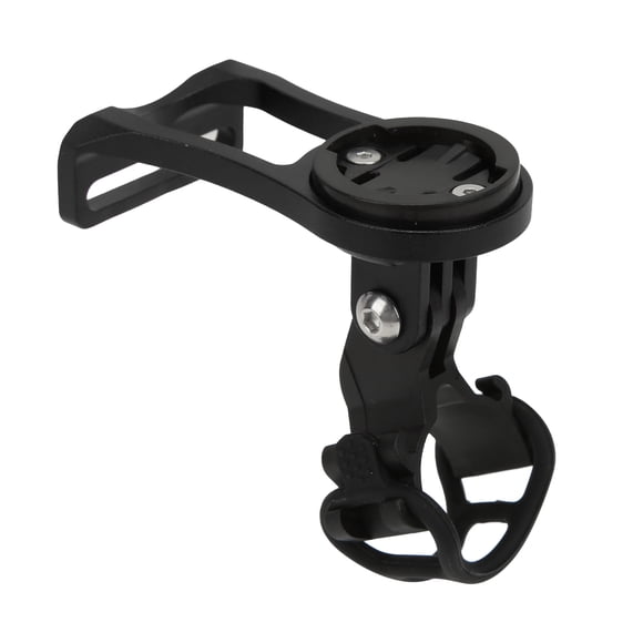 Support d'Ordinateur de Vélo, Léger Support d'Ordinateur de Vélo avant en Dessous de 38mm / 1.5in Diamètre de Tige pour Ordinateur de Vélo pour Caméra de Mouvement Noir