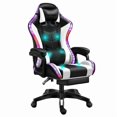 thumbnail image 4 of Chaise de Bureau Ergonomique Gaming avec Hauteur Réglable, Support Lombaire et Pivotante, 4 of 9