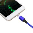 thumbnail image 4 of Cable de carga magnético para teléfono móvil de 3 A con indicador LED, línea de datos para teléfono móvil Android (azul), 4 of 5